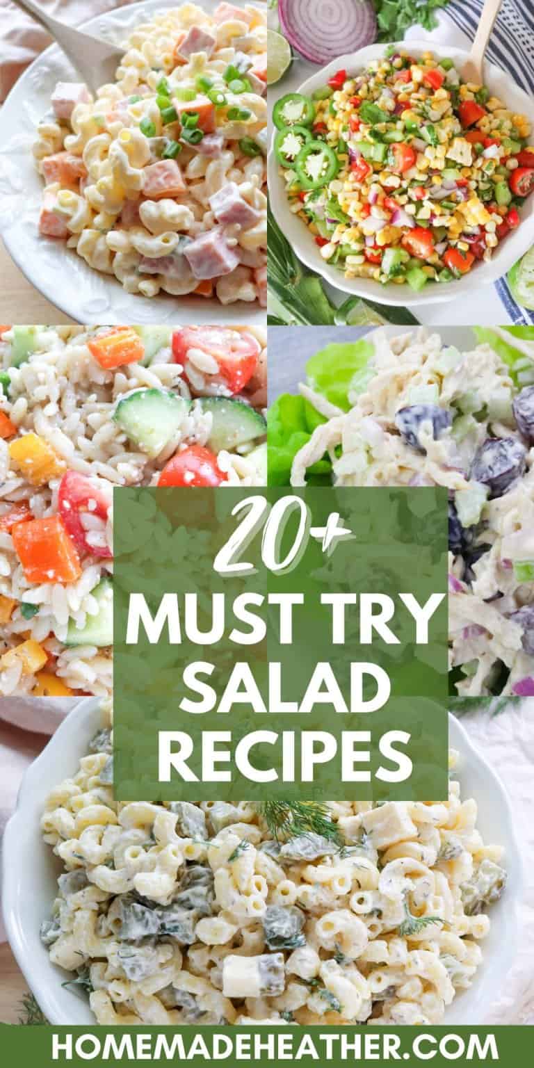 20+ Must Try Salad Recipes