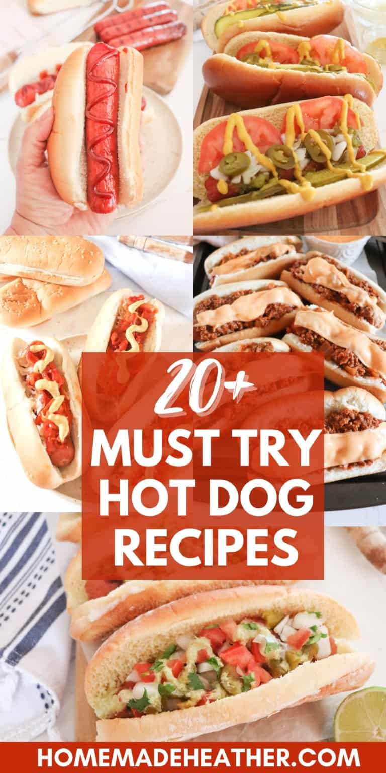 20+ Must Try Hot Dog Recipes