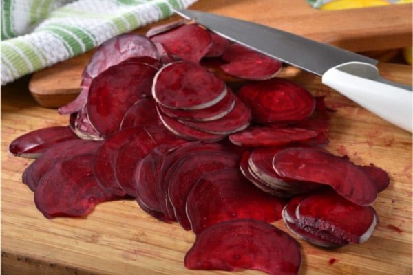 Beets cut up
