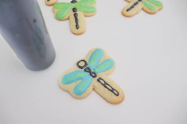 Dragonfly Sugar Cookie Recipe Process