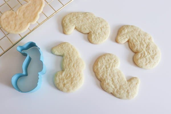 Sea Life Sugar Cookie Recipe Process