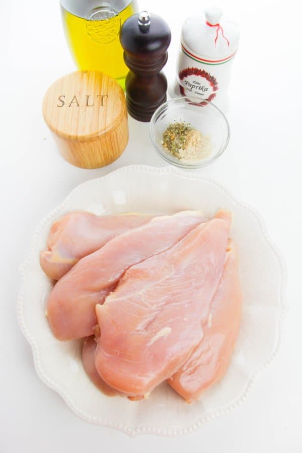 Keto Baked Chicken Breast Ingredients