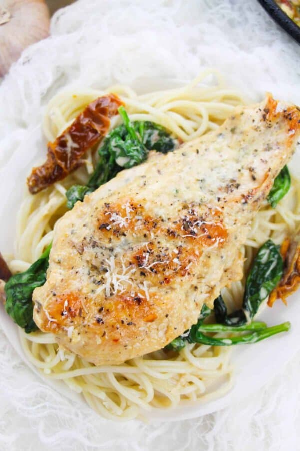 Tuscan Chicken Breast Skillet Recipe