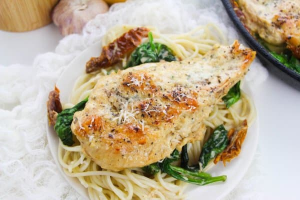 Tuscan Chicken Breast Skillet Recipe