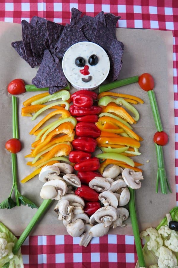 Halloween Veggie Tray