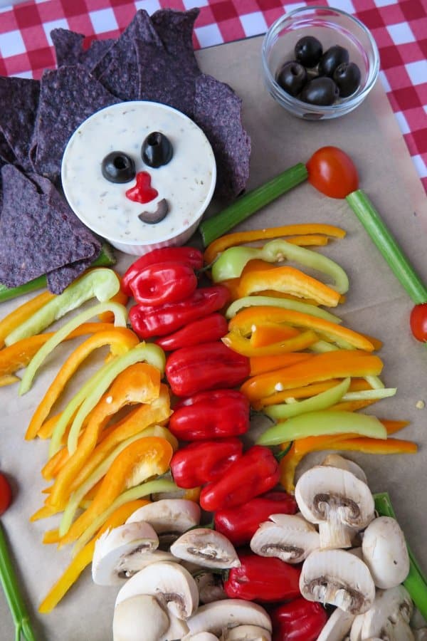 Halloween Veggie Tray