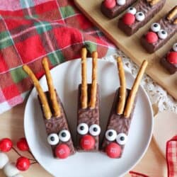 Wafer Reindeer Cookies