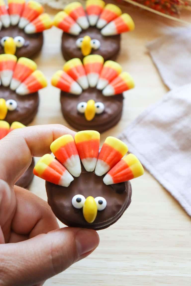 Nutter Butter Turkey Cookies