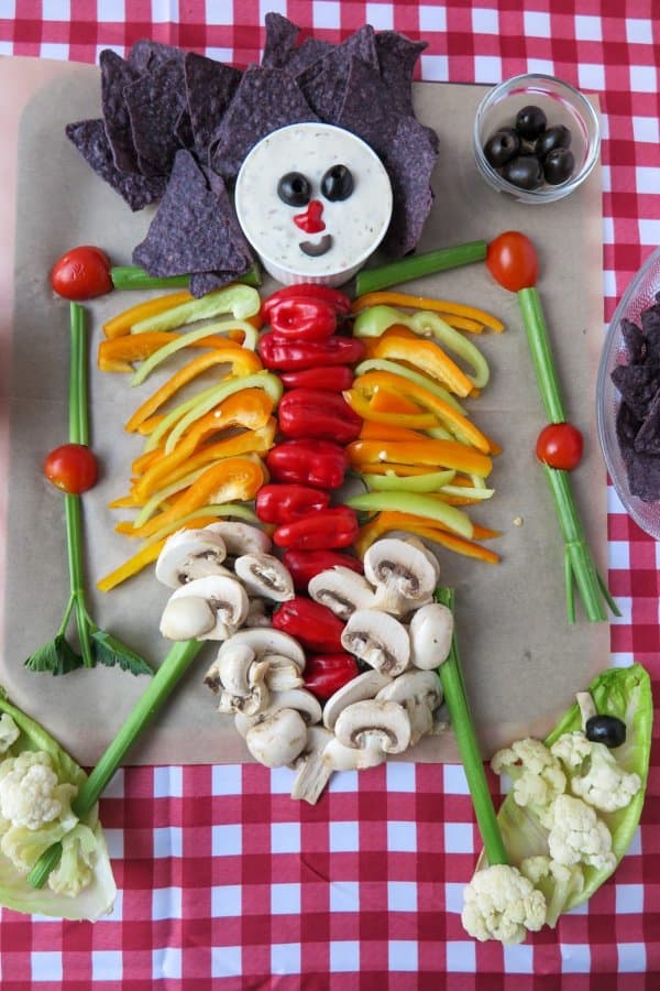 Halloween Veggie Tray