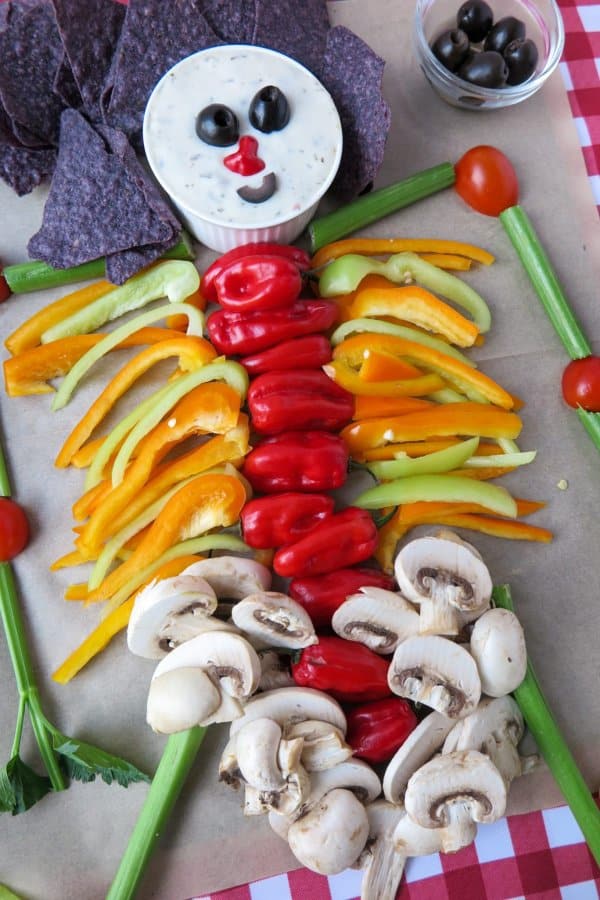 Halloween Veggie Tray