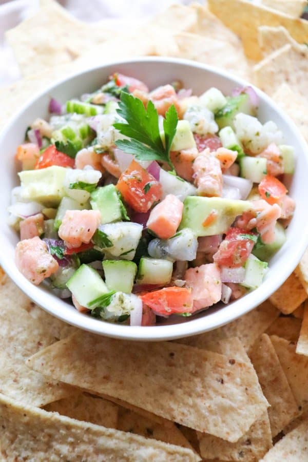 Crab & Shrimp Ceviche Recipe