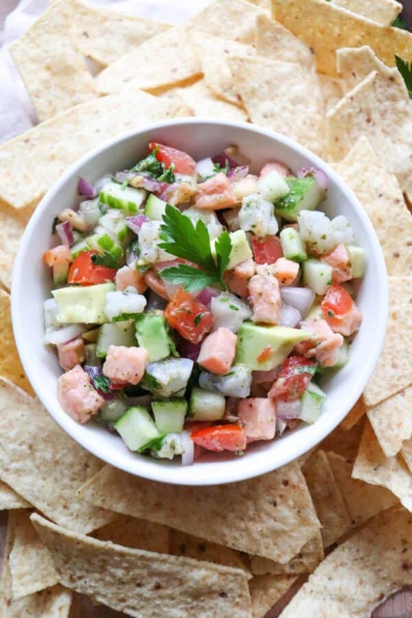 Crab & Shrimp Ceviche Recipe