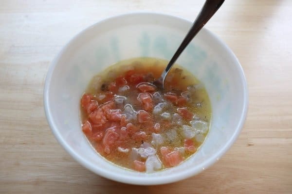 Crab & Shrimp Ceviche Process