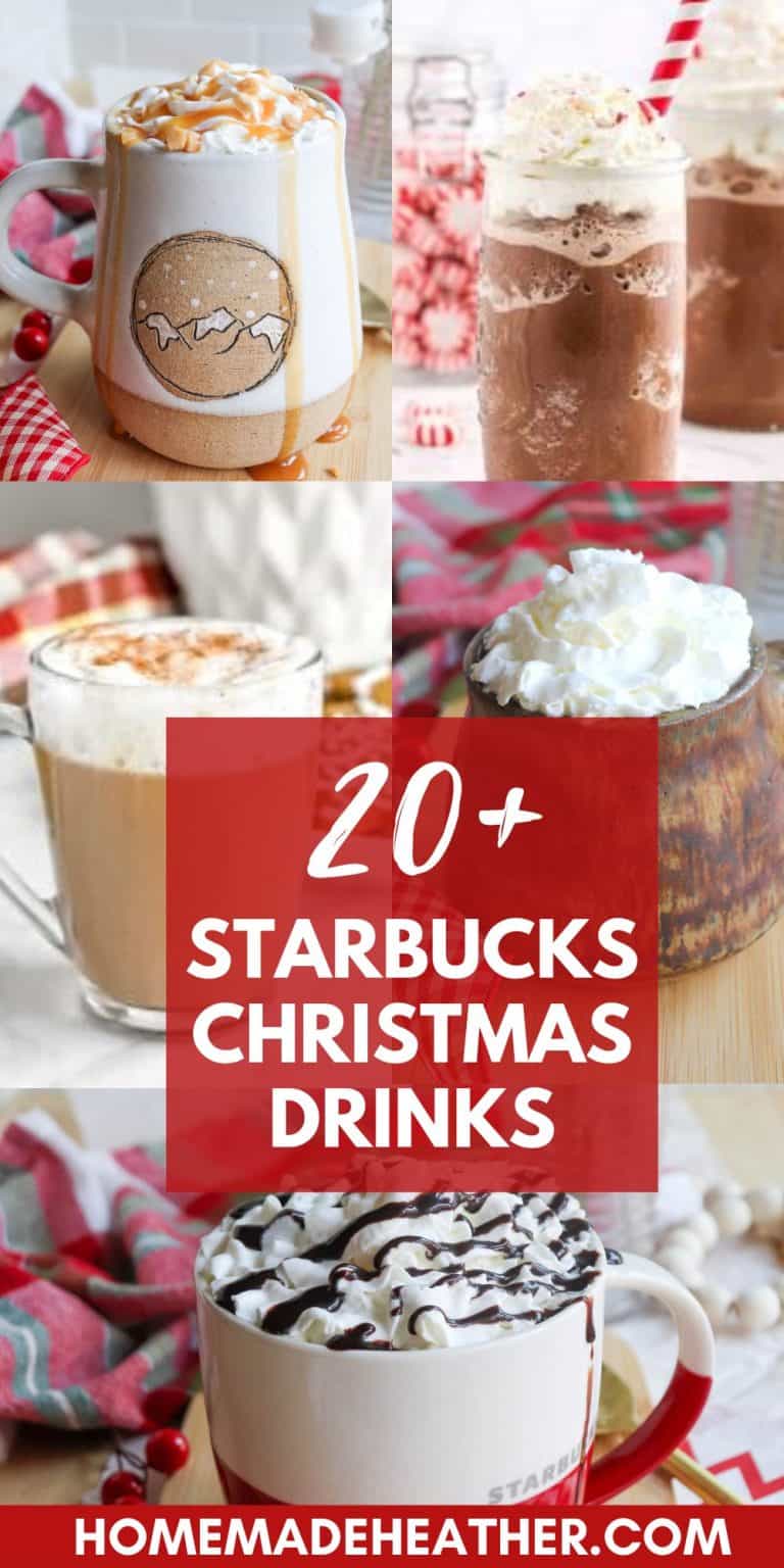 20+ Starbucks Christmas Drinks