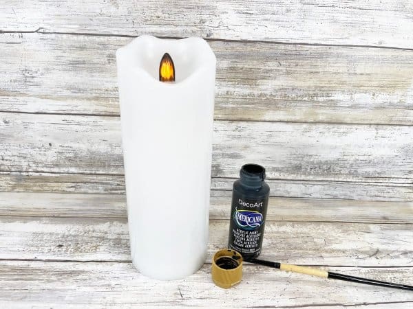 Hocus Pocus Black Flame Candle Craft Process