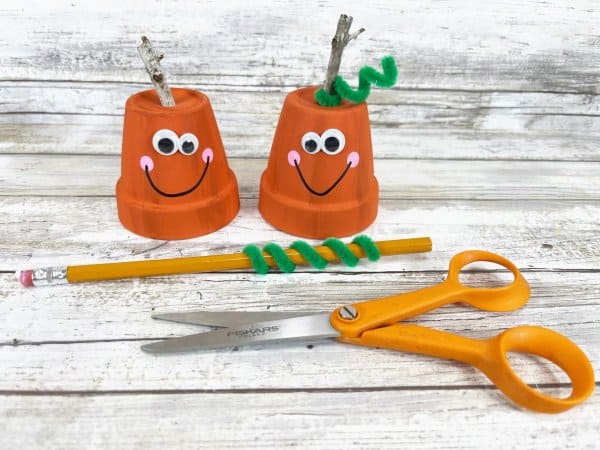 Plant Pot Pumpkin Process
