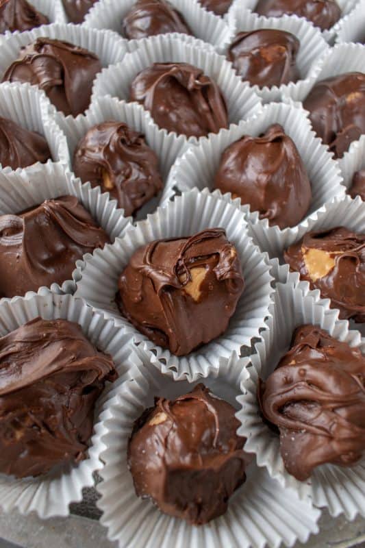 Easy Chocolate Peanut Butter Ball Recipe