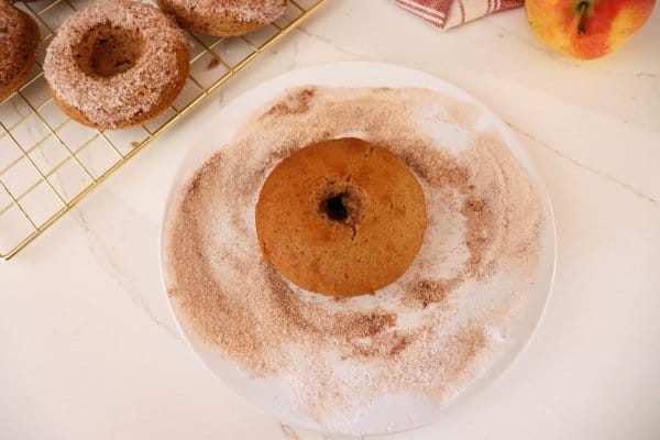 Apple Cider Donuts Process