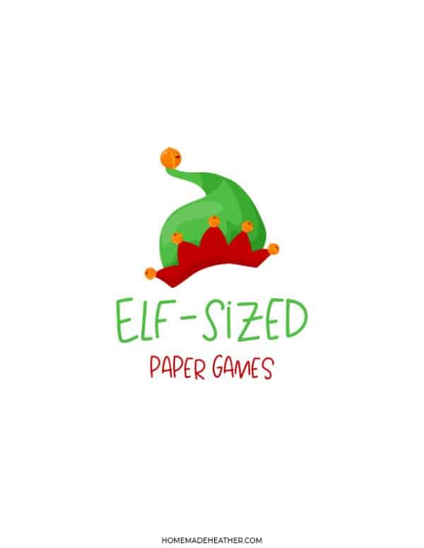 Elf on the Shelf Printable Games