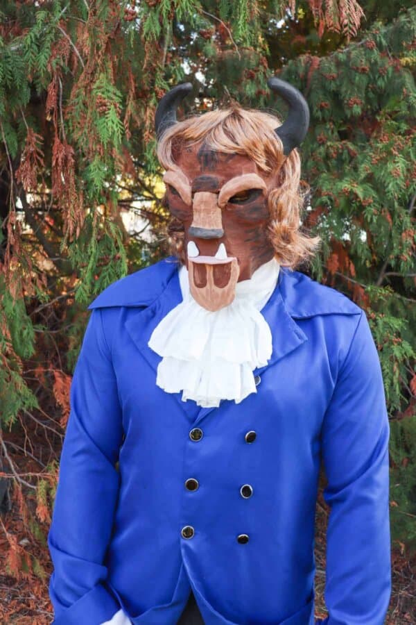 DIY Beauty & the Beast Mask