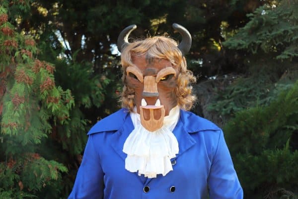 DIY Beauty & the Beast Mask