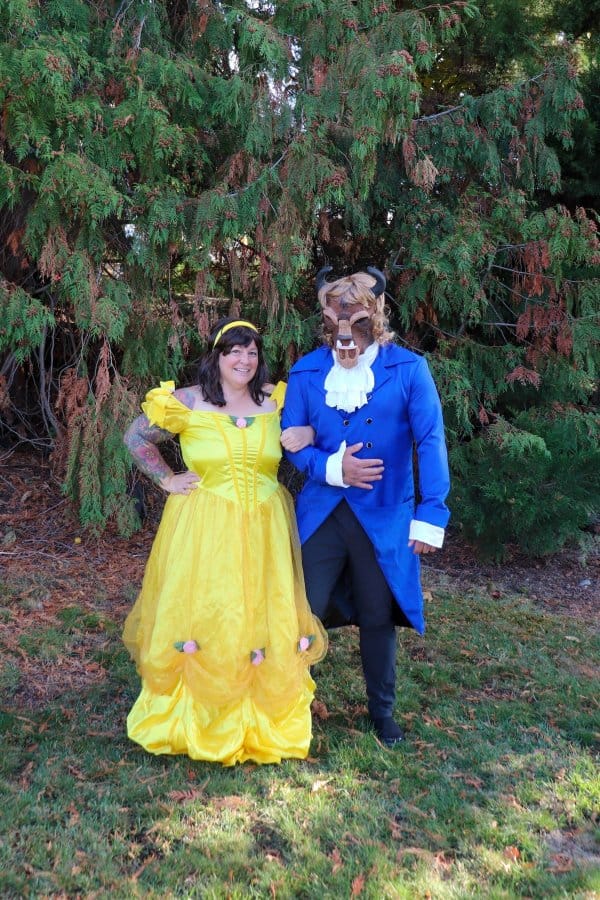 DIY Beauty & the Beast Mask 