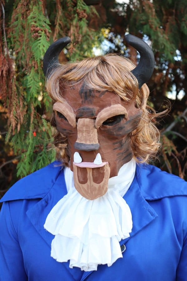 DIY Beauty & the Beast Mask