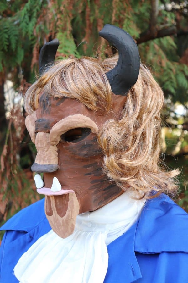 DIY Beauty & the Beast Mask
