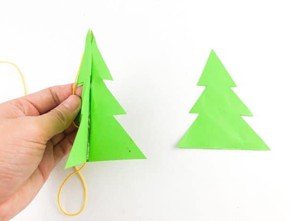 Paper Tree Garland Process