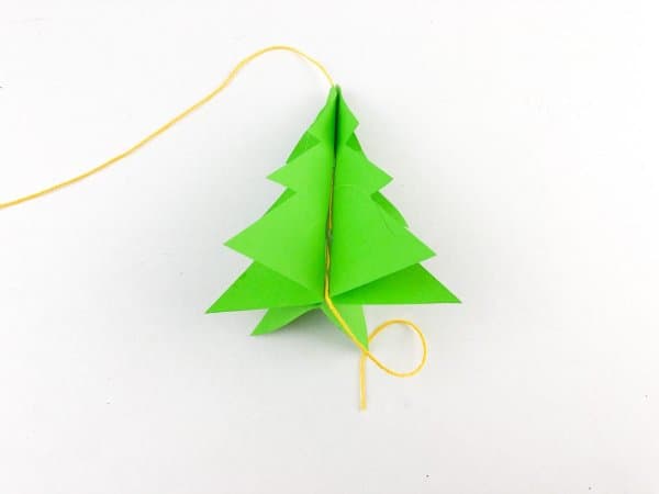 Paper Tree Garland Process