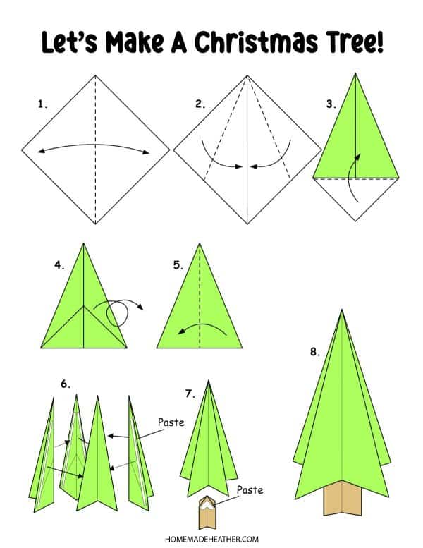 Christmas Origami Printables