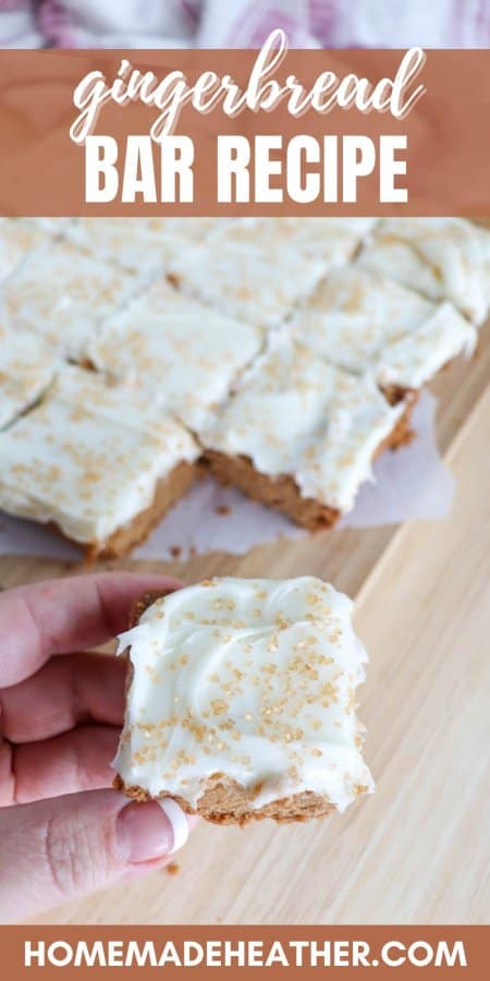 Gingerbread Bar Recipe