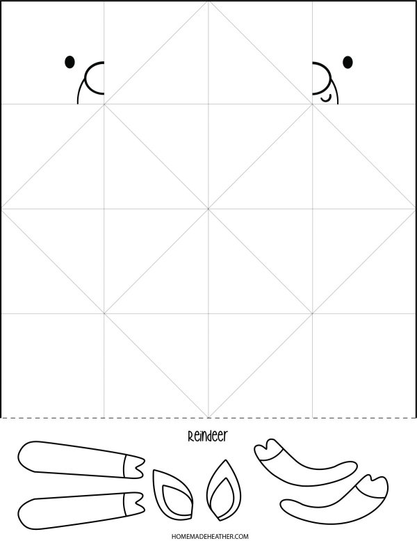 Christmas Cootie Catcher Printables