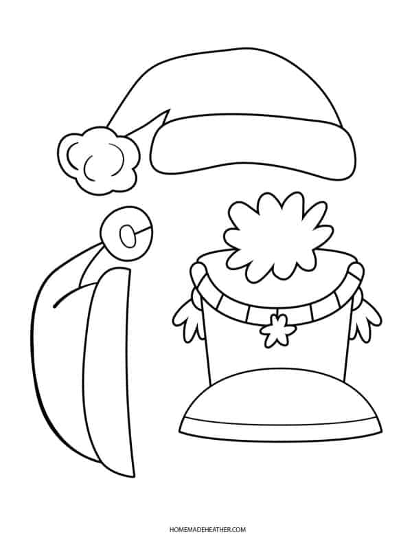 Christmas Cootie Catcher Printables