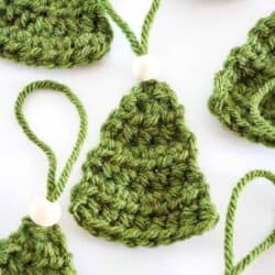 Free Crochet Tree Ornament Pattern