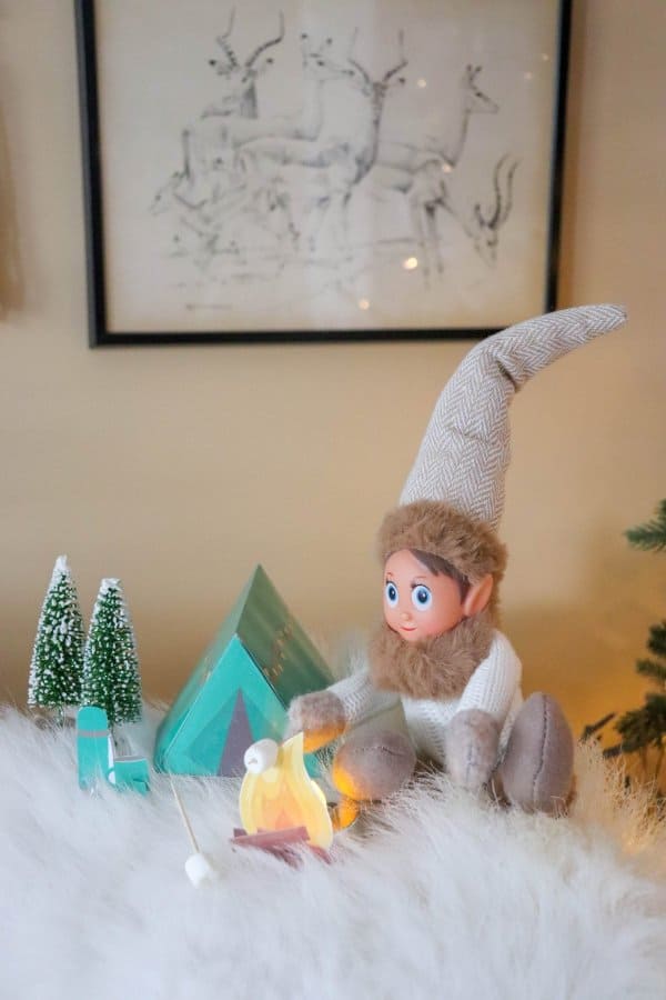Elf on the Shelf Camping Props