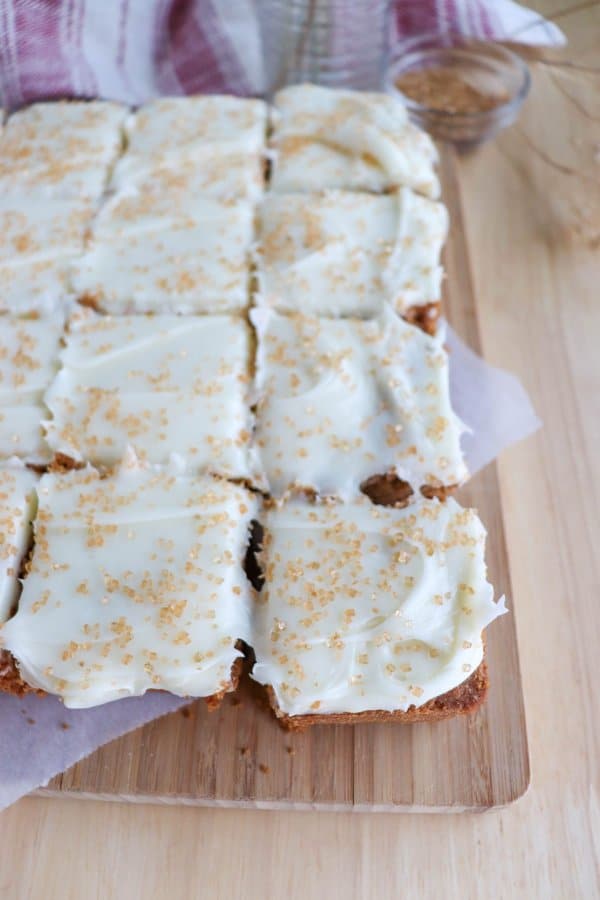 Gingerbread Bar Recipe