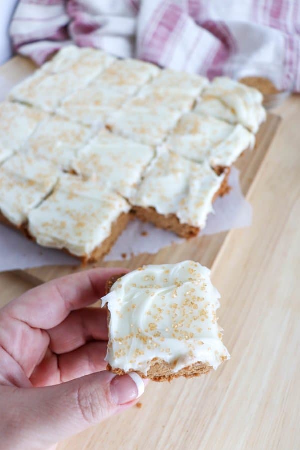 The Best Gingerbread Bar Recipe