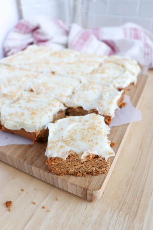 Gingerbread Bar Recipe