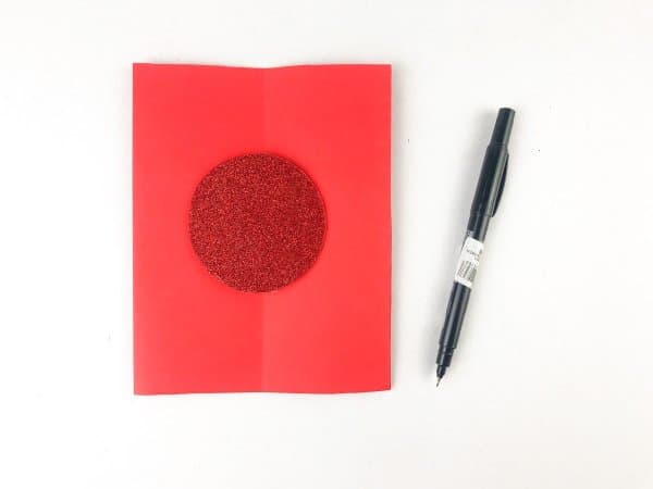 3D Christmas Card Craft Process