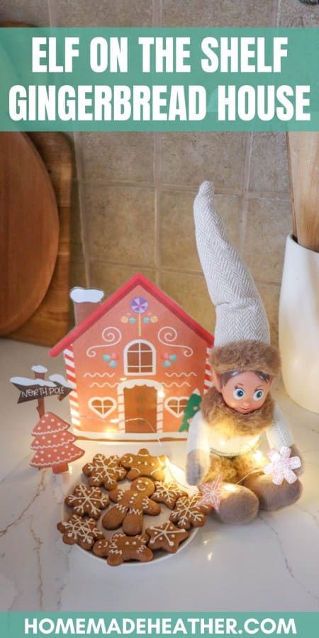 Elf on the Shelf Gingerbread House