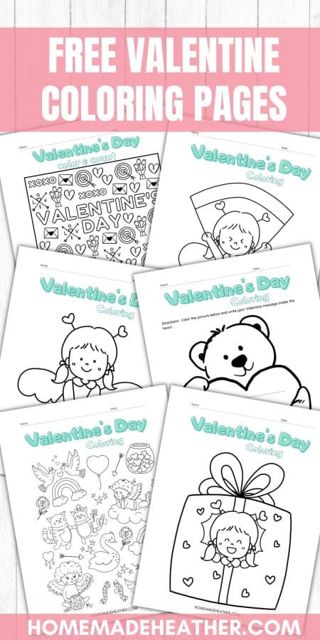 nature printable coloring pages Free Printable Valentine Coloring Pages