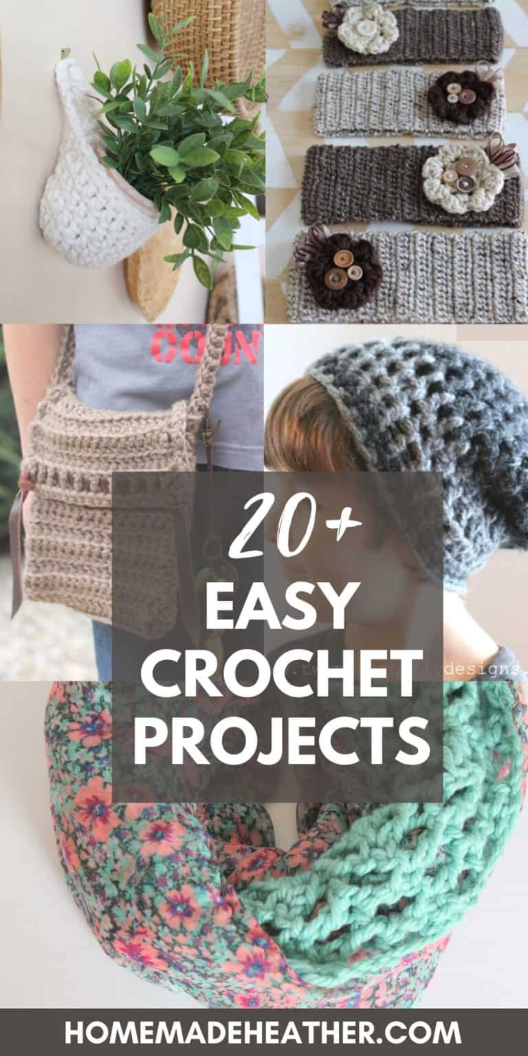 20+ Easy Crochet Projects