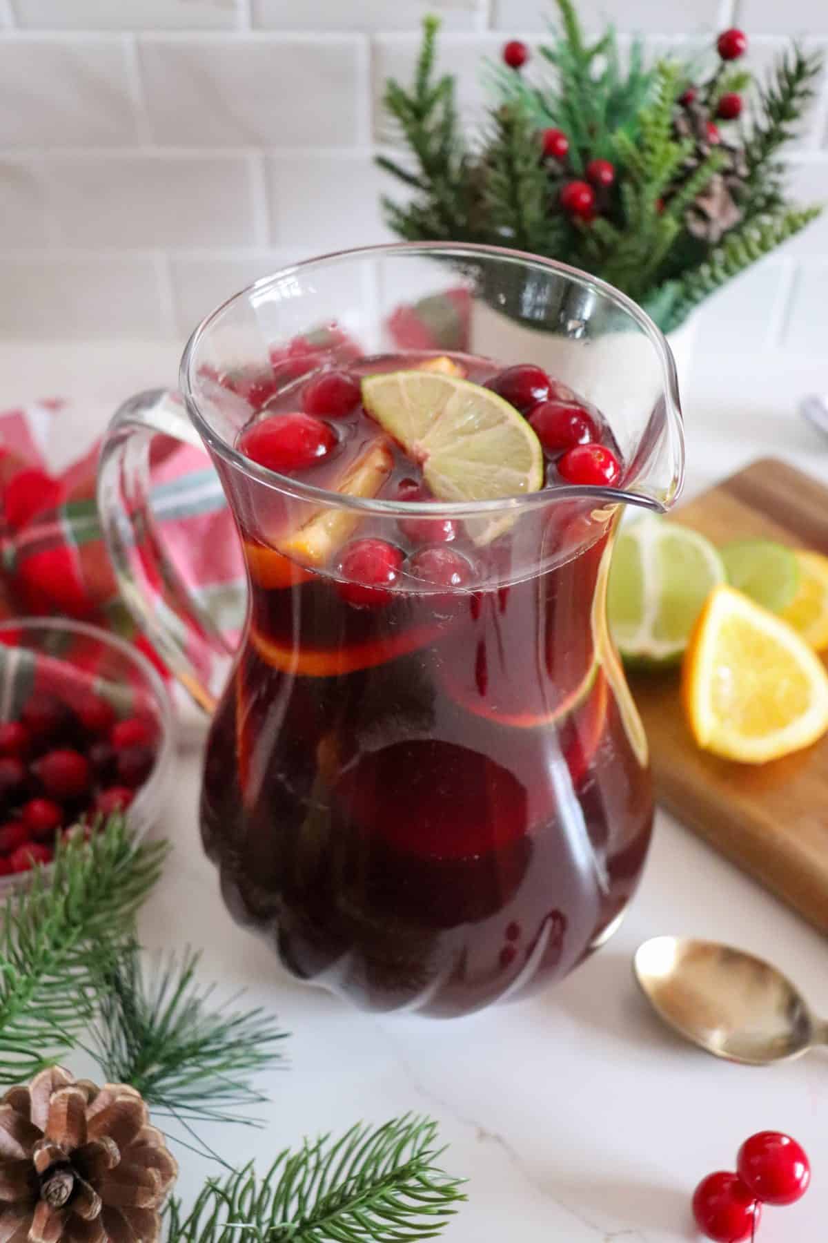 Christmas Red Sangria Recipe