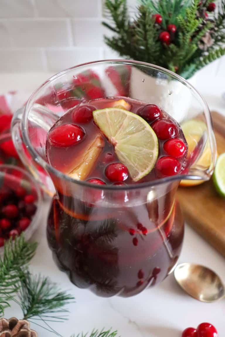 Christmas Red Wine Sangria Recipe