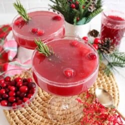 Cranberry Christmas Cocktail Recipe