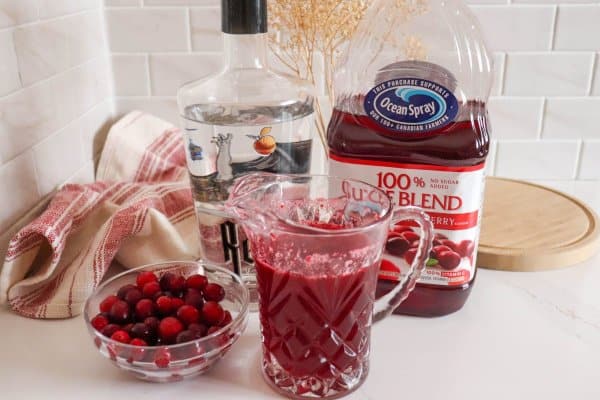 Vodka Cranberry Ingredients