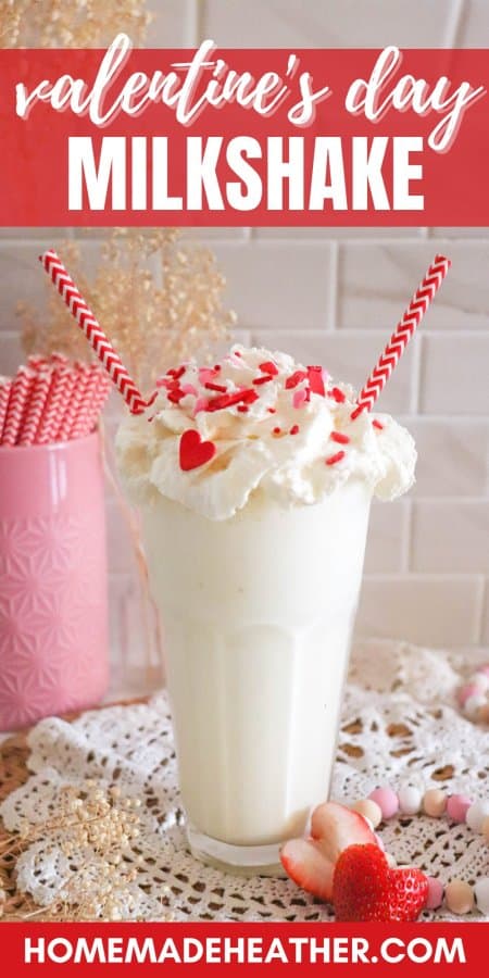 Valentine's Day Milkshake