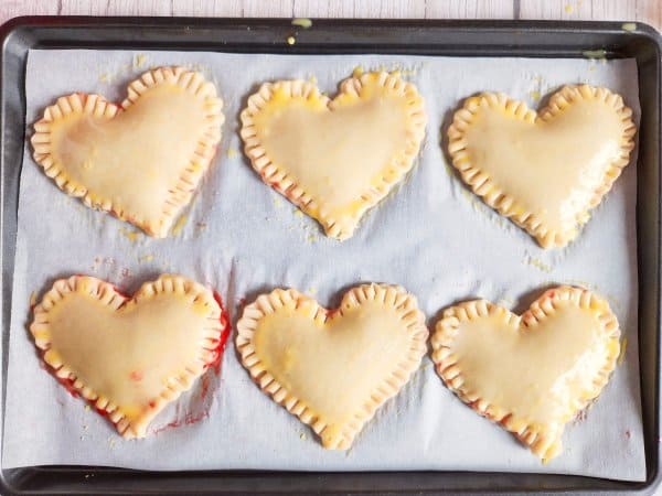 Strawberry Pop Tart Process