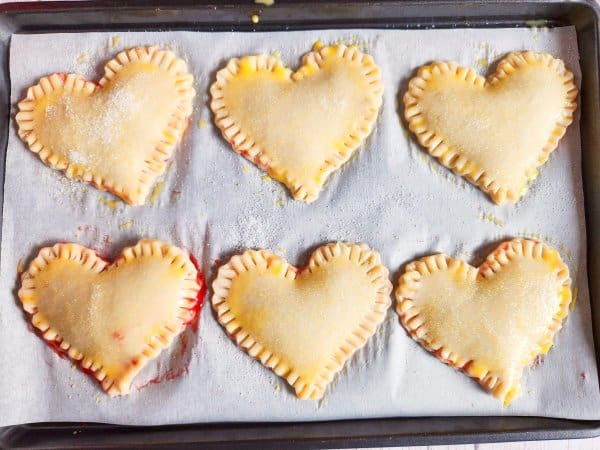 Strawberry Pop Tart Process